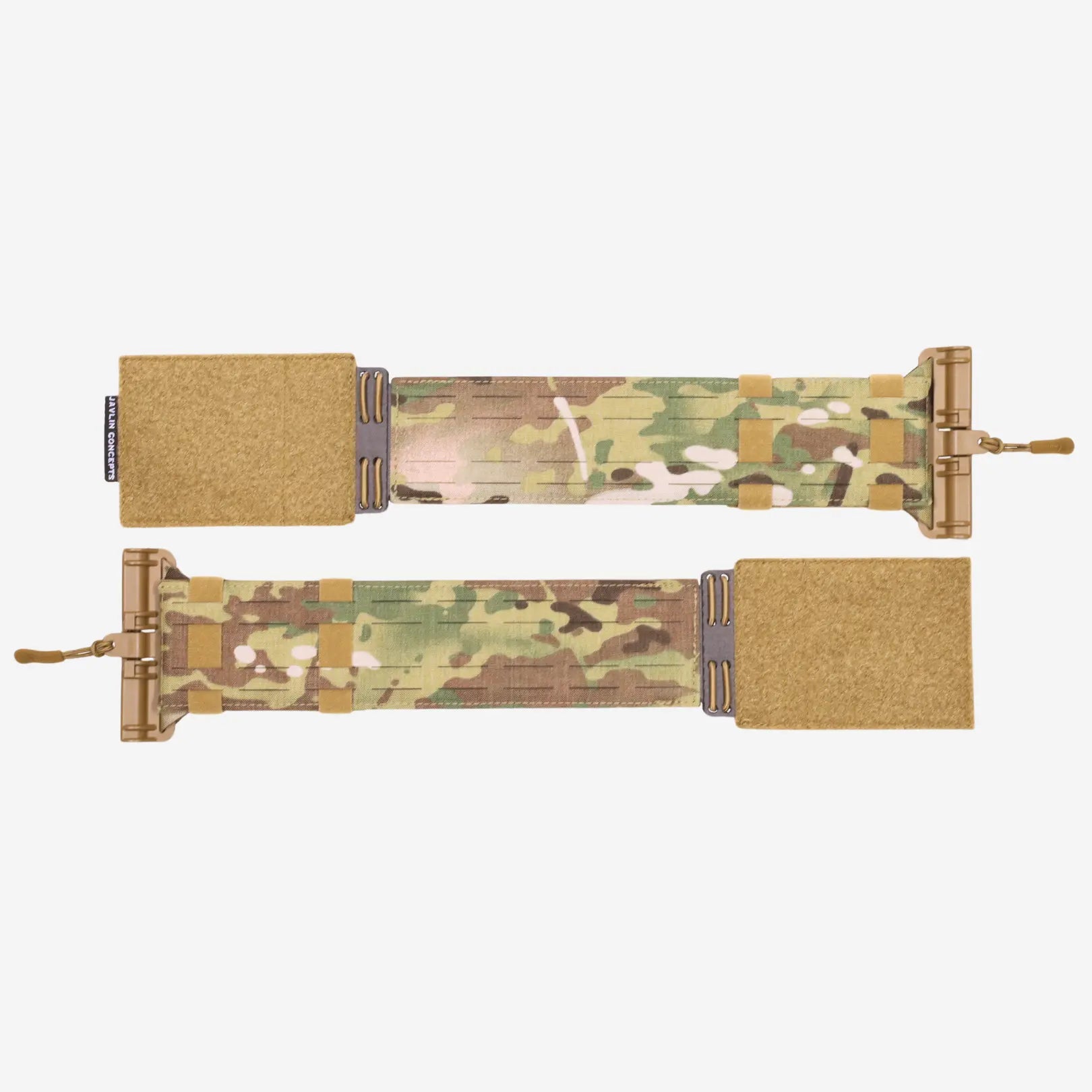 Laser cut cummerbund with MOLLE / PALS webbing