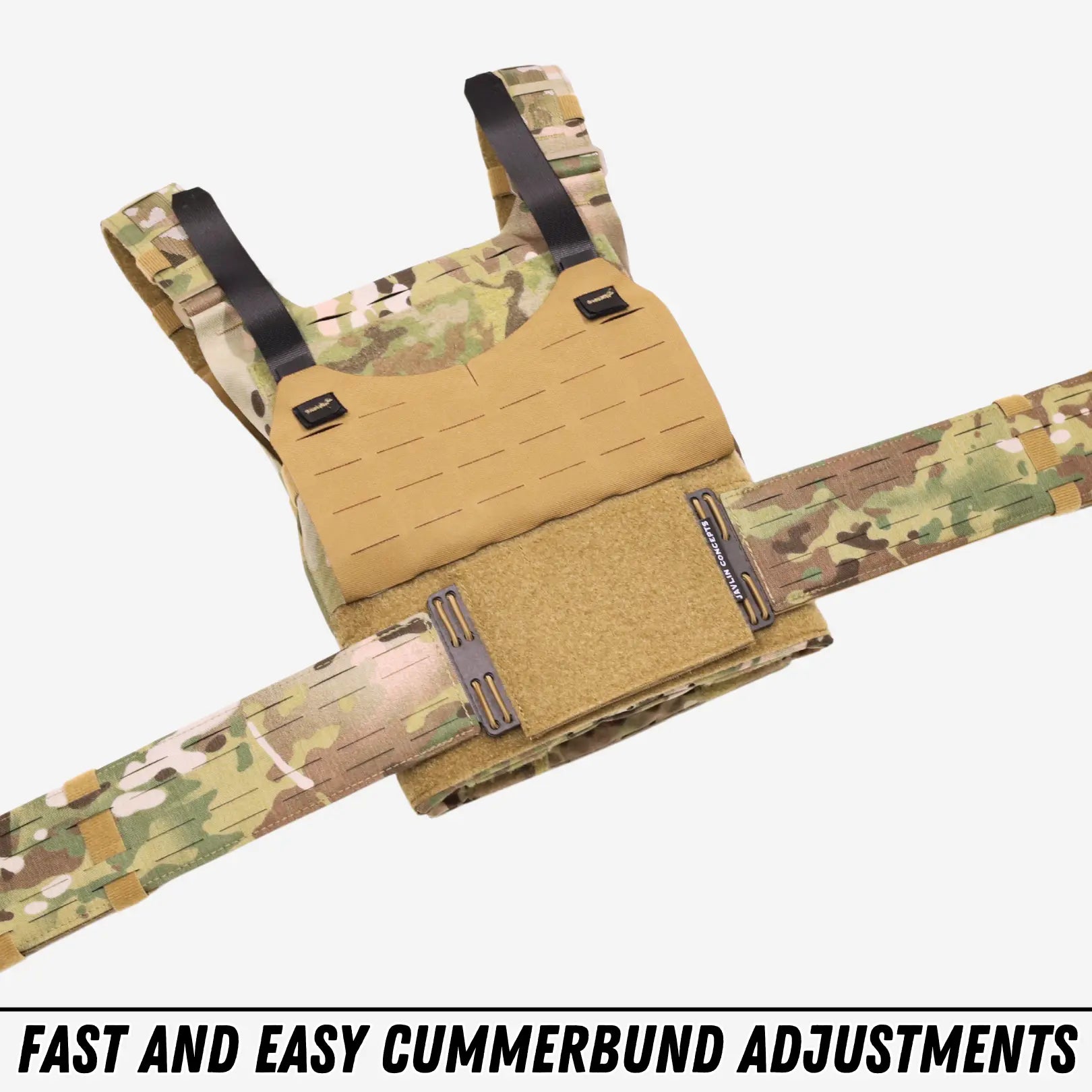 Cummerbund shown attached to A-JAC