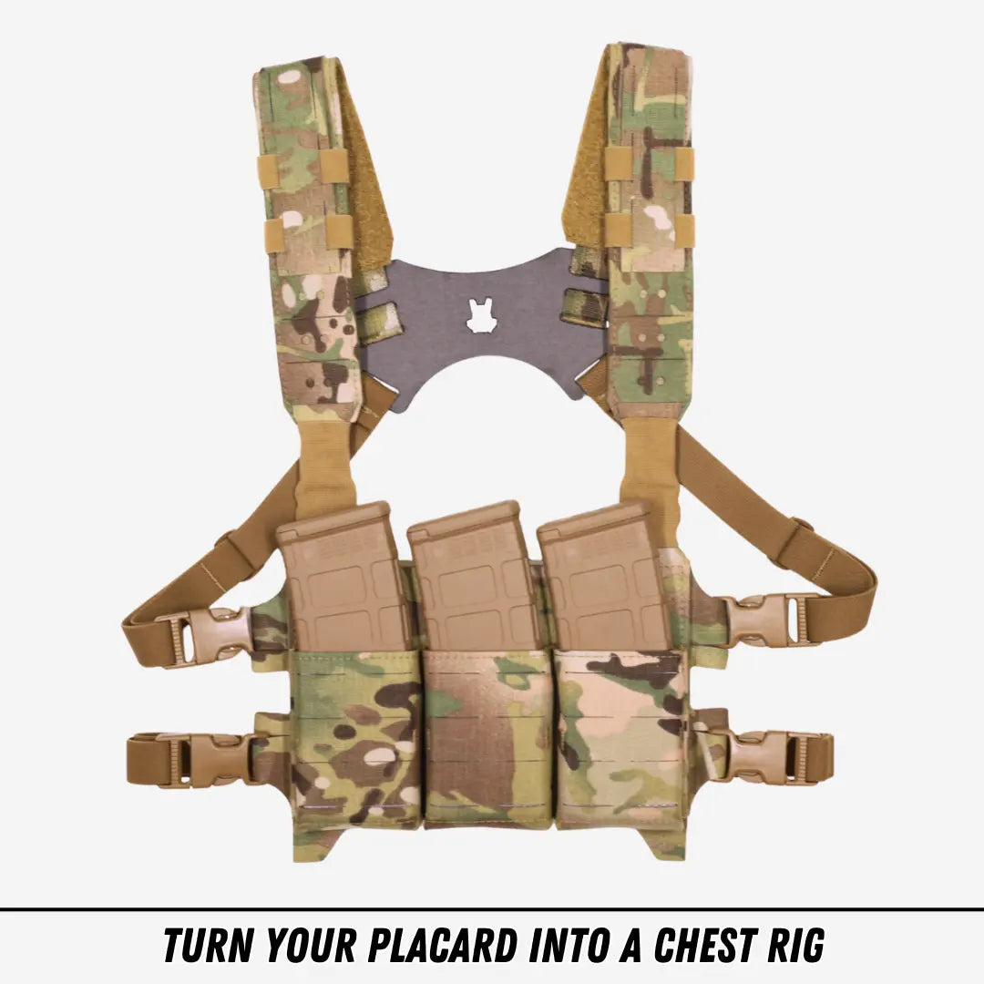 Triple Mag / MOLLE Placard Backer Javlin Concepts