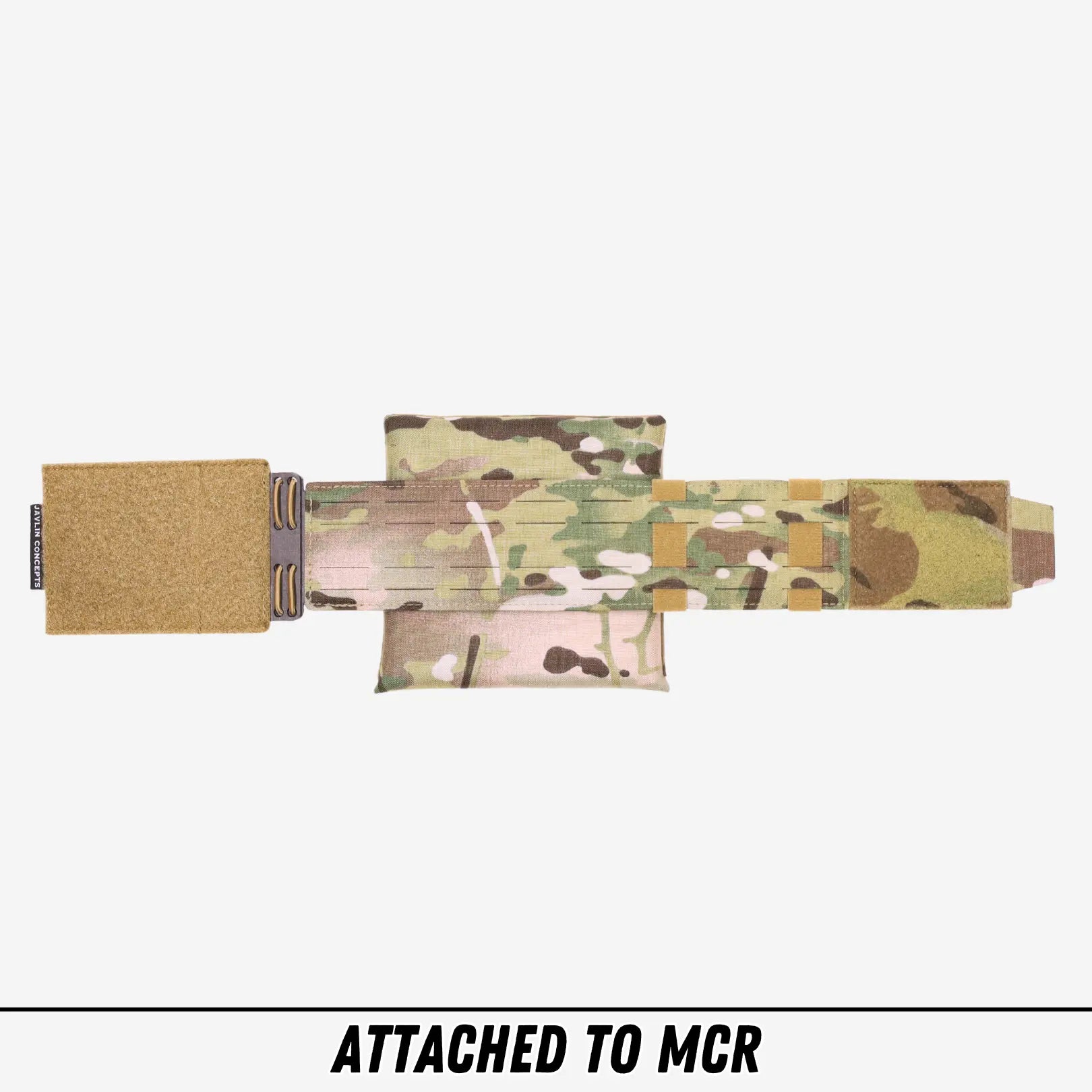Side plate bags attached to MCR cummerbund