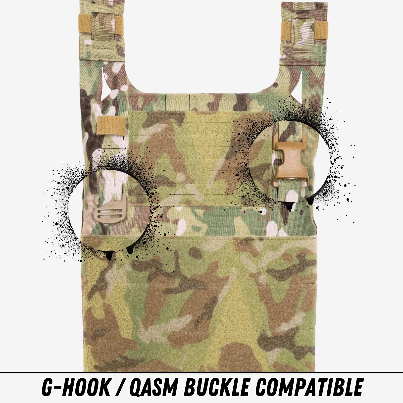 Compatibility with G-hook or QASM Buckle hardware