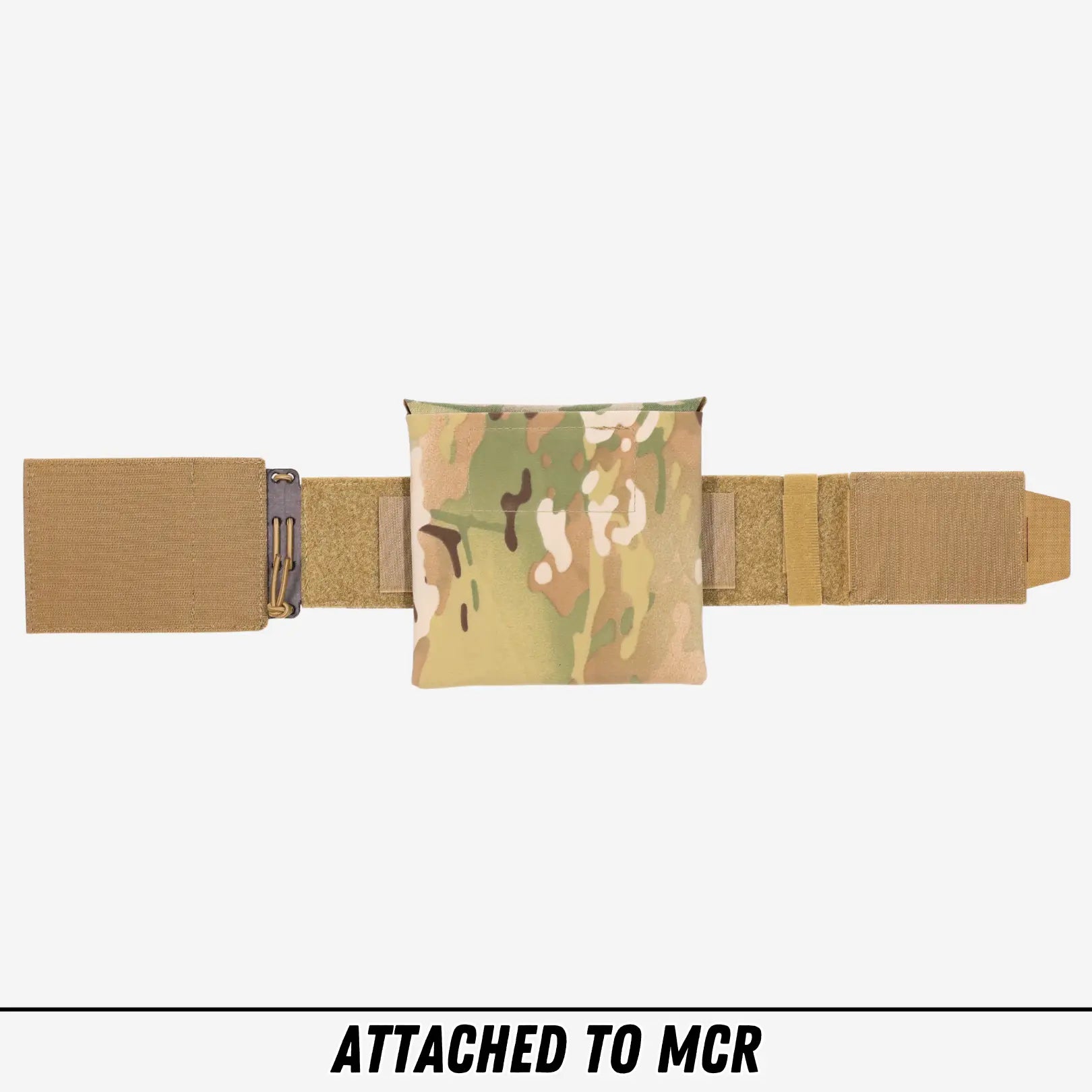Side plate bags attached to MCR cummerbund