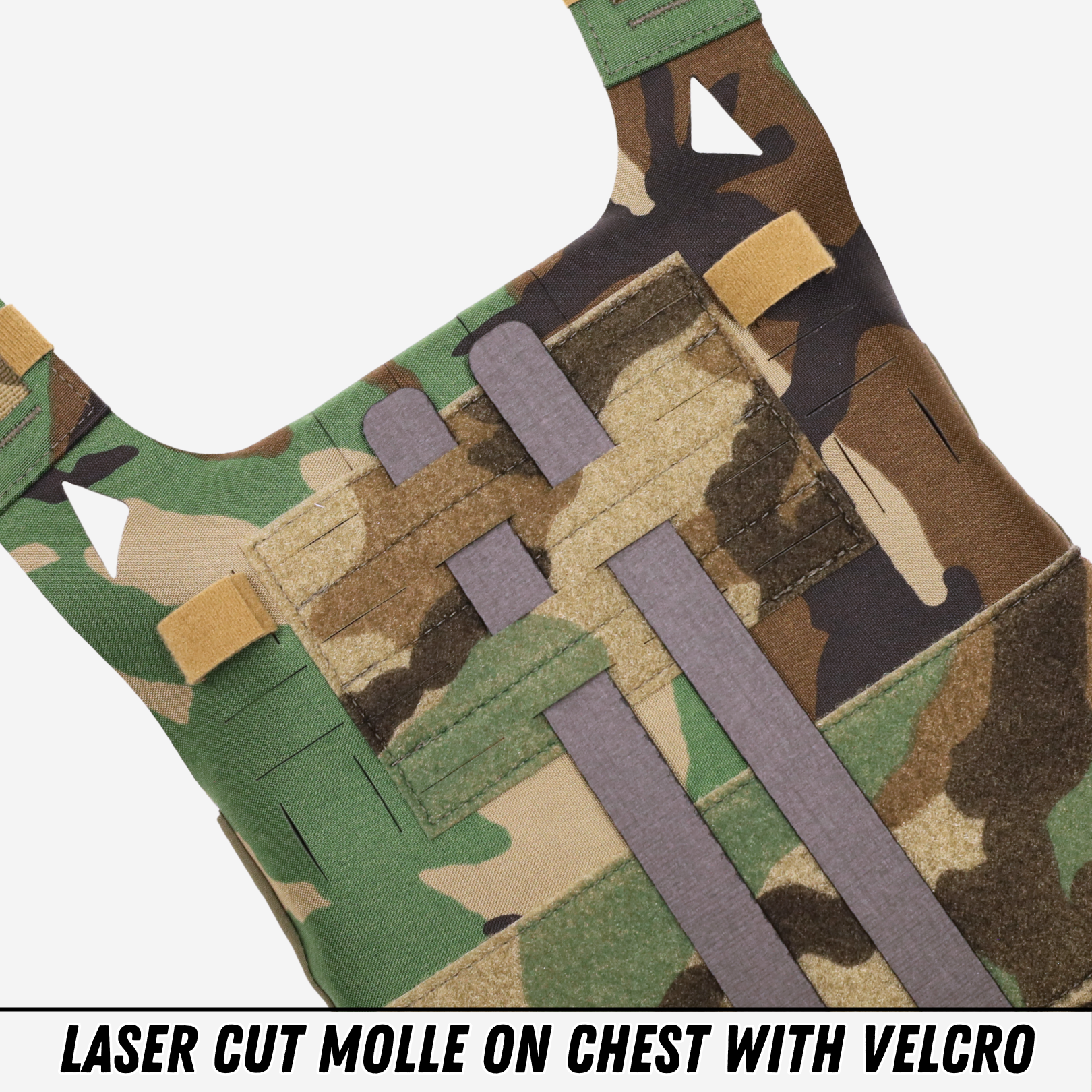 M81 Woodland A-JAC 2.0 Plate Bags