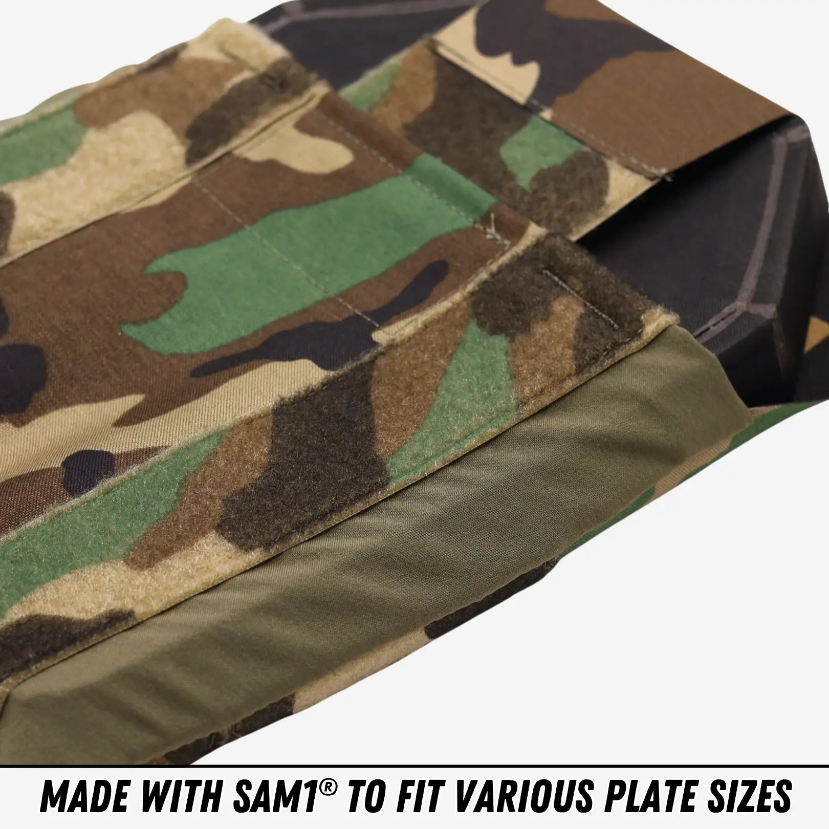Stretch material that allow for thicker ballistic plates