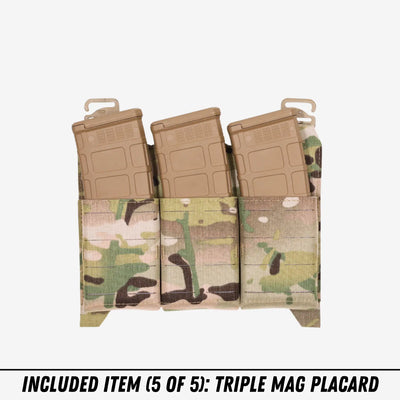 A triple mag placard 