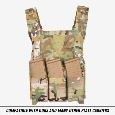 The triple mag placard attached to an A-JAC 