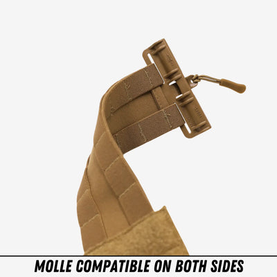 Elastic MOLLE shown on both sides of the DSMC 
