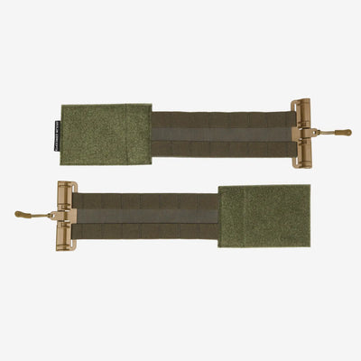 Elastic Cummerbund shown in Ranger Green 