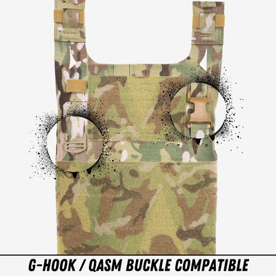 Compatibility with G-hook or QASM Buckle hardware 