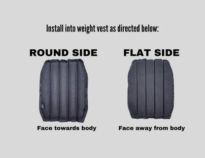 Jacked Rabbit B61 Series Flexible Trainer Plates (Pair)